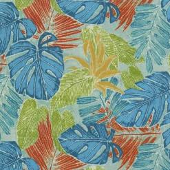 TBO Batik Leaves 802710 Sailor Tommy Bahama Home Outdoor Fabric