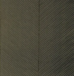 TC2696 Black Gold Palm Chevron Wallpaper