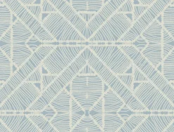 TC2704 Blue Diamond Macrame Wallpaper