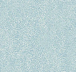 TC2685 Blue Leopard King Wallpaper