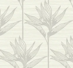 TC2673 Gray Bird Of Paradise Wallpaper