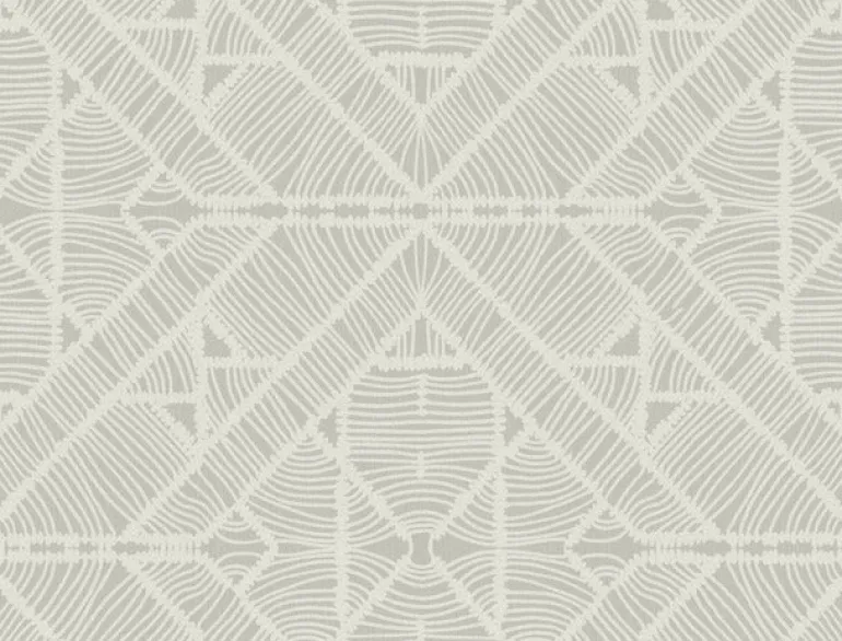 TC2701 Gray Diamond Macrame Wallpaper