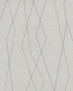 TD1018 White/Off Whites Diamond Fracture Wallpaper