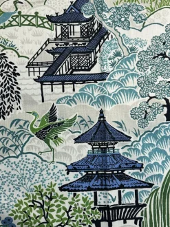 Tea House Seawind Swavelle Mill Creek Fabric