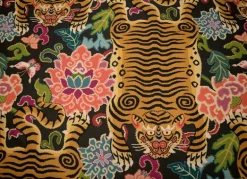 Tiger Eye Slate P Kaufmann Fabric