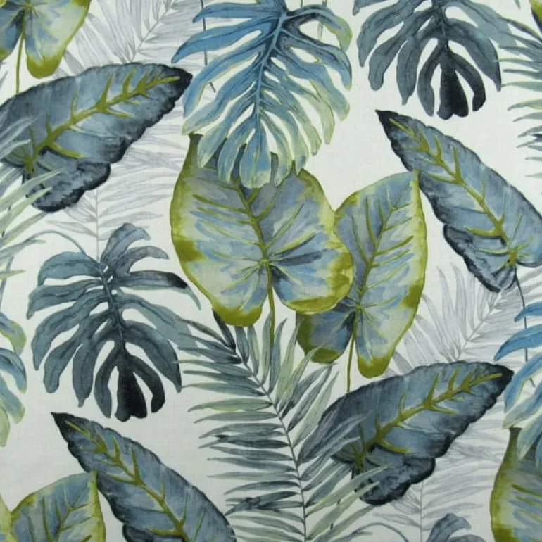Tiki Slate Hamilton Fabric