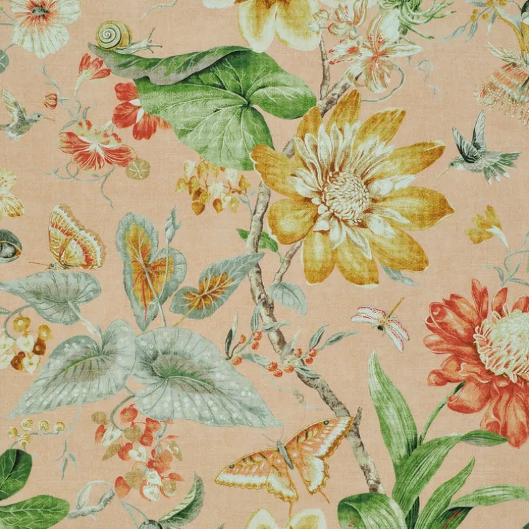 Tropical Pavilion Blush P/Kaufmann Fabric