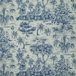 Turks Toile Indigo P/Kaufmann Fabric