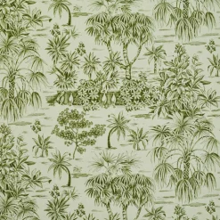 Turks Toile Olive P/Kaufmann Fabric