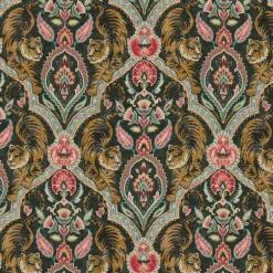 Twin Tigers Noir P/K Lifestyles Fabric