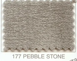 Velvet Upholstery Fabric Como 177 Pebble Stone