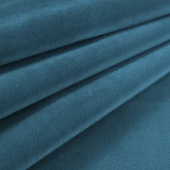 Velvet Upholstery Fabric Como 170 Cyan