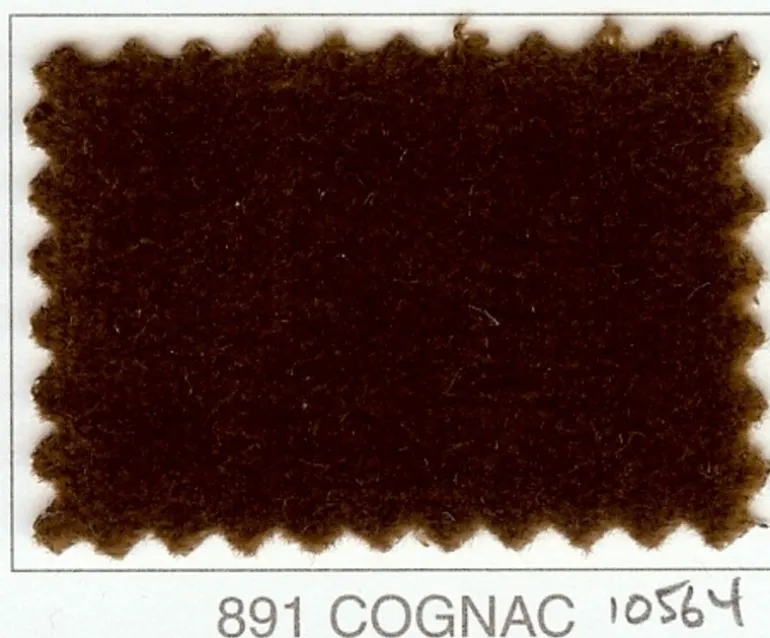 Velvet Upholstery Fabric Como 891 Cognac