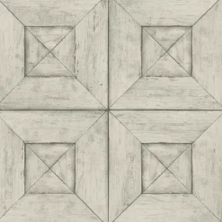 Verity Light Grey Wood Wallpaper