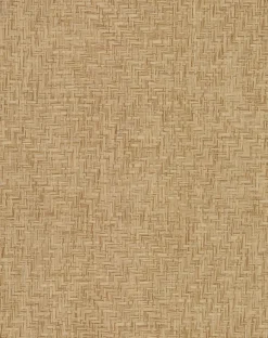 VG4420 Browns Interlocking Weave Wallpaper