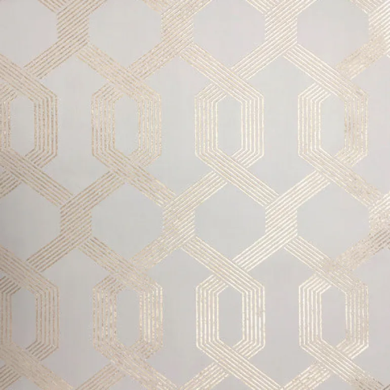 Viva Lounge Beige Gold Wallpaper