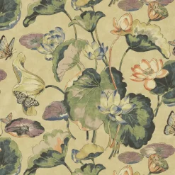 Water Garden Flax P/K Lifestyles Fabric