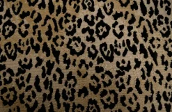 Wild Thing Coin Leopard Spot Cut Velvet Abbey Shea Fabric