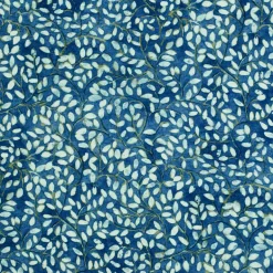 Willow Leaf Indigo P/Kaufmann Fabric