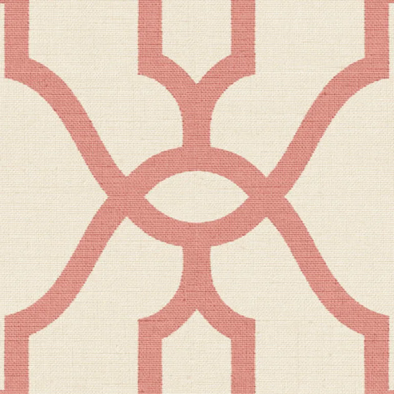 Woven Trellis Pompian Red Magnolia Home Vol. II Wallpaper