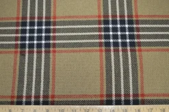 Yarmouth 936 Black Tan Covington Fabric