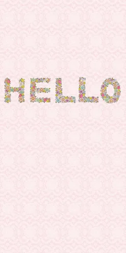You Had Me At Hello Wall Mural
