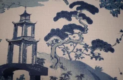 Zen Indigo Regal Fabric
